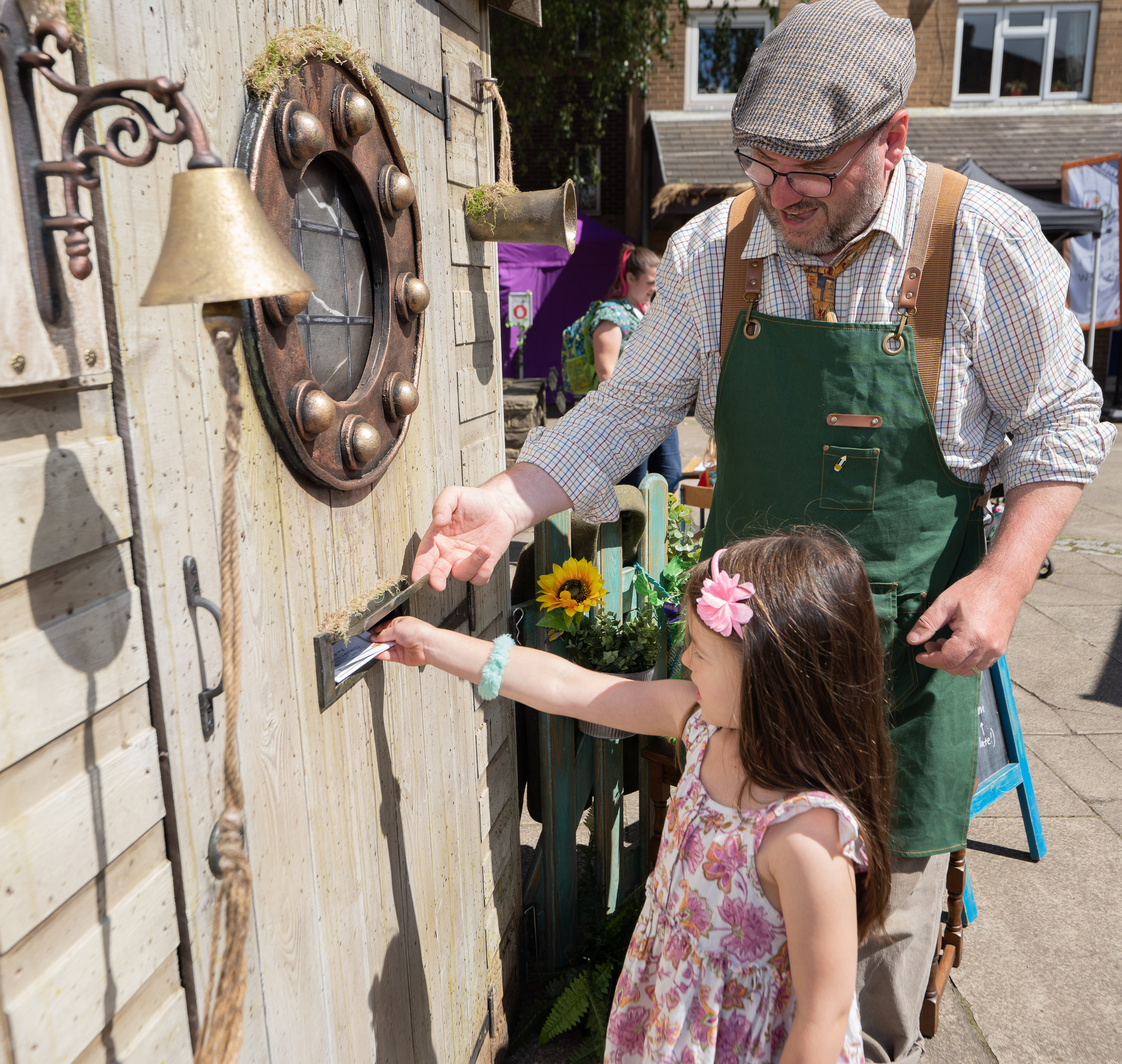 The Let's Grow Magic Shed and Sticker Trail